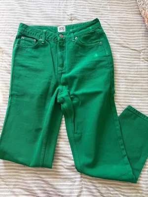 BDG Emerald Green Straight Leg Jeans thumbnail 1