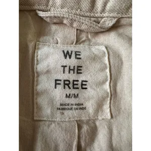 Free People Bohemian Kali Washed Utility Military Canvas Jacket Neutral Medium thumbnail 14