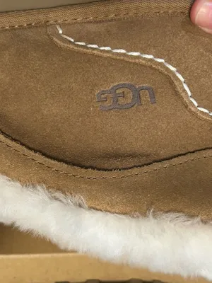 UGG Ansley Parc chestnut wool winter slippers loafers shoes women’s 7 new thumbnail 5