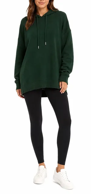 Tek Gear Size XL Green Hooded Sweatshirt thumbnail 1
