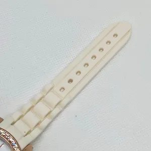 Vivani women wrist watch 38mm rose gold tone rhinestone quartz analog running thumbnail 5