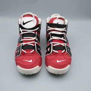 Nike Air More Uptempo GS 5Y Wmn 6.5 Red Black White 415082-600 Sneakers thumbnail 11