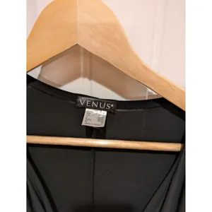 Venus Dress Black Long Sleeve Bodycon Size M With Gold Lace Cutouts thumbnail 9