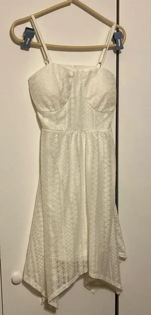 No Boundaries Size Medium (7-9) White Dress thumbnail 1