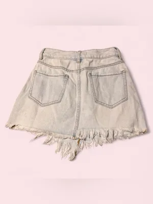 PacSun Light Blue Denim Waistband Detail thumbnail 2