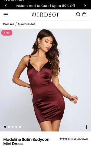 Windsor Strappy Deep Plum Dress thumbnail 5