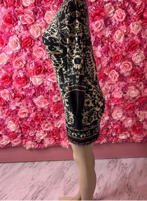 Bold Free People Ornate Knit Long Sleeve Dress(XS) thumbnail 3