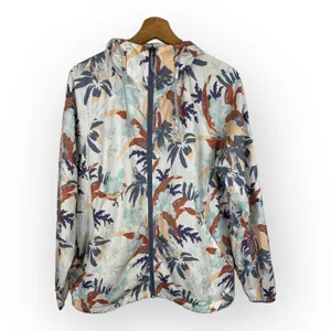 Columbia Womens size Large Side Hill Magnolia Floral Printed Windbreaker Jacket thumbnail 2