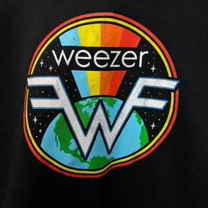 Weezer Rock the Planet Van Weezer Pride Rock Band Hoodie 2XL thumbnail 2