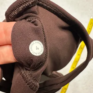 Lululemon Align Tank Top Women’s Size 4 Brown Nulu Built-In Bra thumbnail 3
