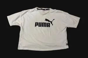 White Puma Crop Top thumbnail 1