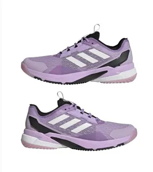 NWT $140 adidas Crazyflight 6 Indoor Volleyball Purple Sneakers Athletic Shoes thumbnail 1