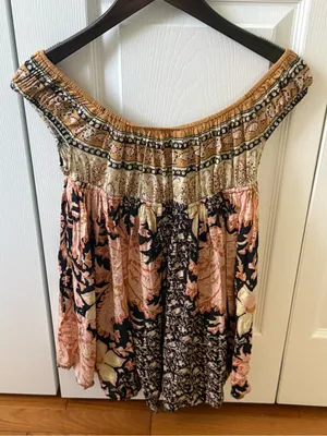 Free People Bali Mariposa Mini Slip Dress thumbnail 3