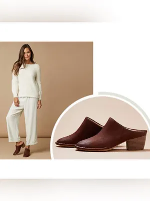 Clarks spiced isla leather mules women’s 9.5 thumbnail 2