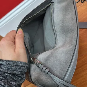 Coach‎ Gray Marlon Hobo Leather Women's Bag thumbnail 13