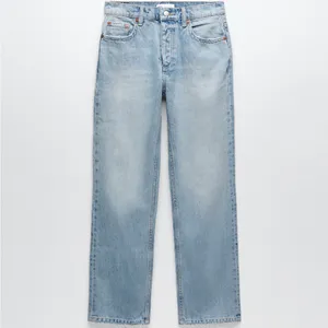 Zara Straight Fit High Rise regular Length jeans size 8 ( 4365/361) thumbnail 15