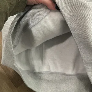 NWOT small trendy queen Women's Gray and blue sweatshirt - oversized thumbnail 2