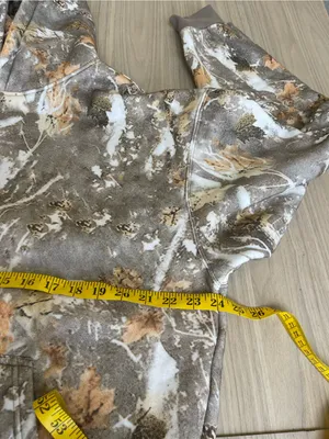 Comfrt Neutral Tie-Dye Teddy Hoodie Jacket in Beige & Tan thumbnail 4