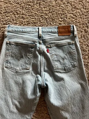 Levi's Light Blue Straight Leg Women's Jeans thumbnail 9