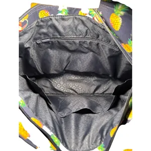 VERA BRADLEY LARGE GLENNA "TOUCAN PARTY" PATTERN‎ Bag Navy Blue Beach Travel thumbnail 12