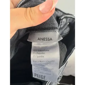 Women’s Paige Size 28 Dark Gray Wide Leg Jeans thumbnail 6