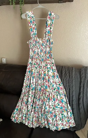 Listicle Floral Dress Maxi thumbnail 1