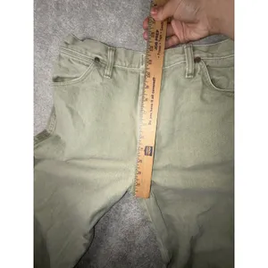 VTG Women's 90s Denim Wrangler Jeans WPL6428 15x32‎ (30x32) Cowgirl Cut Green thumbnail 8