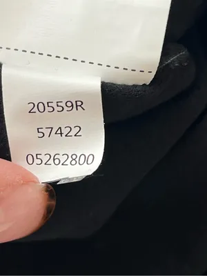 Spanx fleece LINED faux leather leggings black NEW medium thumbnail 12