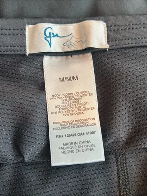 Greg Norman Black Skort Scallop Golf Tennis Active Pickleball Club Size Medium thumbnail 3