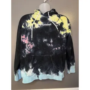 Barstool Sports Hoodie Womens Large Tie Dye I Am Unwell Call Her Daddy Graphic thumbnail 2
