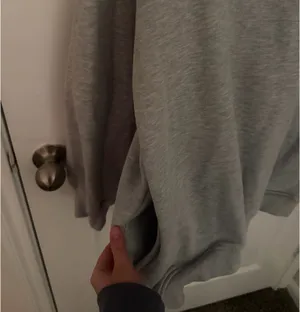 Oversized Gray Amazon Hoodie Size M thumbnail 3