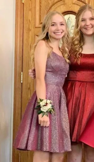 Homecoming Dress Purple Size 0 thumbnail 2