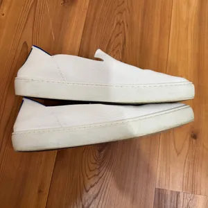 Rothy's The Original Slip On Sneaker Bright White Women’s US 11 Knit Shoes Flats thumbnail 4