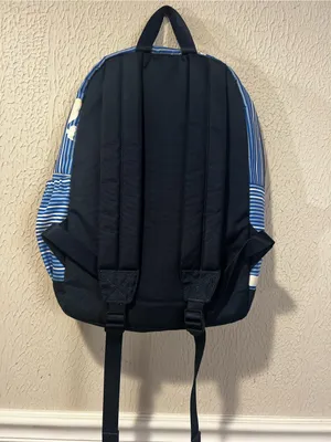 Vineyard Vines Whale Blue and White striped Backpack thumbnail 12