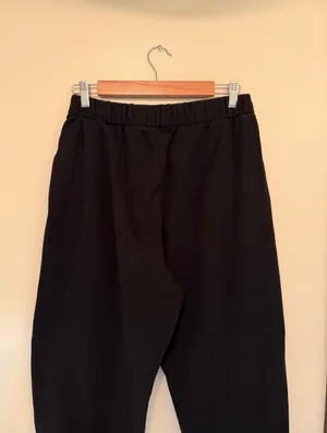 Hollister black high waisted full length joggers thumbnail 7