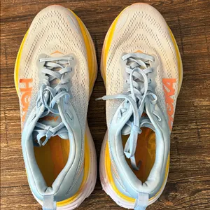 HOKA Bondi 8 Summer Song Country Air Blue 9.5 Wide EUC Gorpcore thumbnail 7