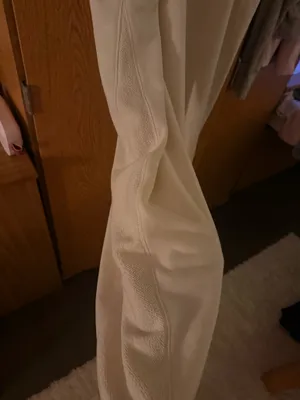 Aerie Cream Wide Leg Sweatpants thumbnail 2