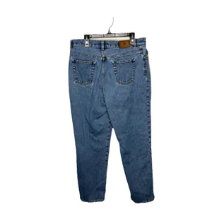 Lauren Jean Co Petite Straight Leg Blue Jeans Size 10P Womens 100 % cotton thumbnail 2