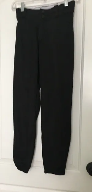 TAG Women's Juniors Baseball Softball Pants Size S Black thumbnail 1