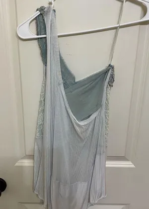 Free People One Shoulder Lace Top thumbnail 2