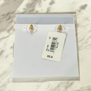NWT! Kendra Scott Brielle Gold Linear Drop Earrings in Ivory Mother-of-Pearl thumbnail 4