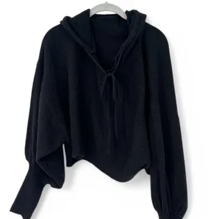 Intimately Free People| XS | Sweater Shorts Set Hoodie Knit 2 Piece Cropped thumbnail 1