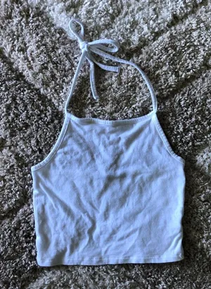 Brandy Melville Halter Crop Top thumbnail 1