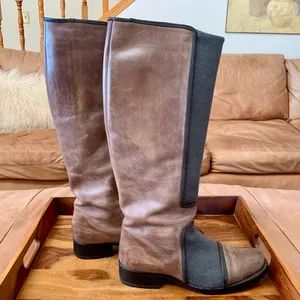 Dusica Sacks Equestrian Tall Italian Leather Riding Boots thumbnail 7
