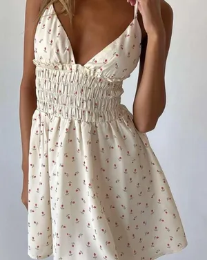 Princess Polly Floral Mini Dress thumbnail 1