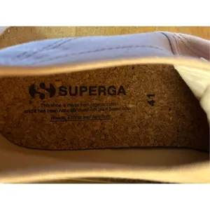 Superga 2750 Organic Canvas Natural Dye Mix Cream Eclipta Jam Root size 41/9.5 thumbnail 8