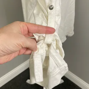 Carhartt Womens white long sleeve button do wn shirt size Large thumbnail 4