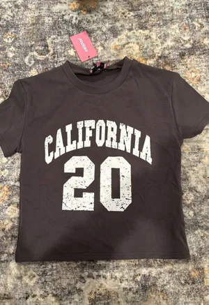 Brown Edikted California shirt thumbnail 1