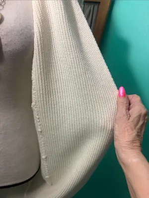 No Boundaries Cream Open-Front Knit Cardigan thumbnail 3
