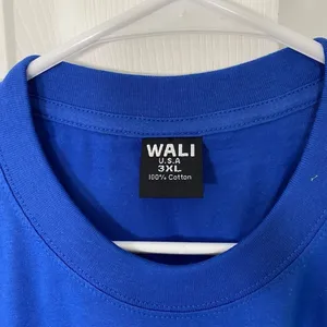 NWOT 100% Cotton Made in USA Royal Blue Plus Size T-Shirt Size 3XL thumbnail 2